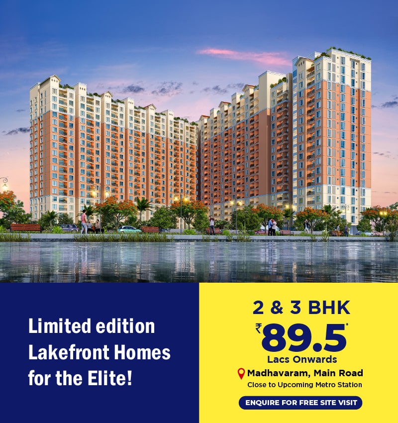 Launching Soon - 2 and 3BHK Luxury Lake Facing Homes